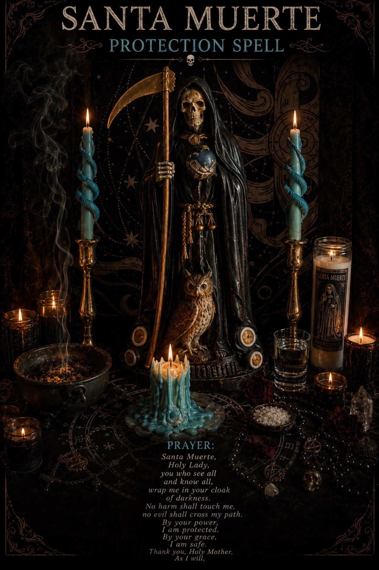Santa Muerte Protection Spell