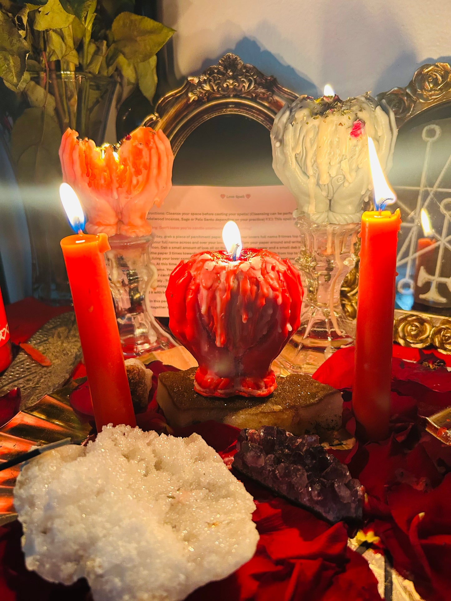 Love Spell Candle