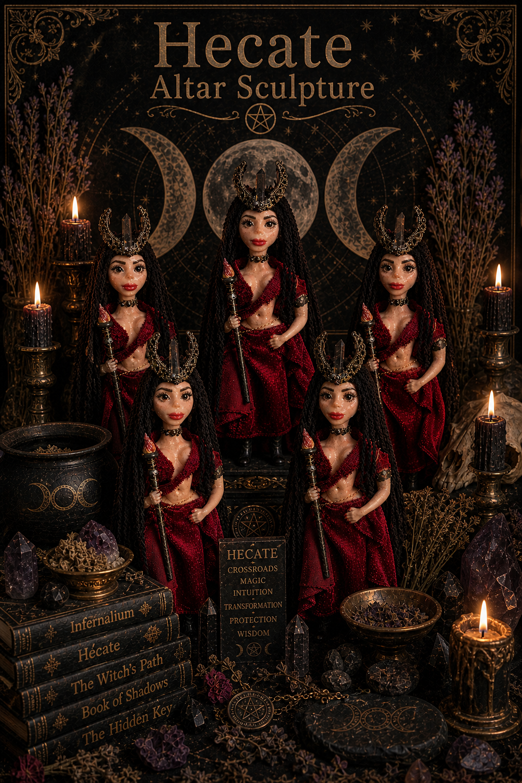 Hecate Altar Doll