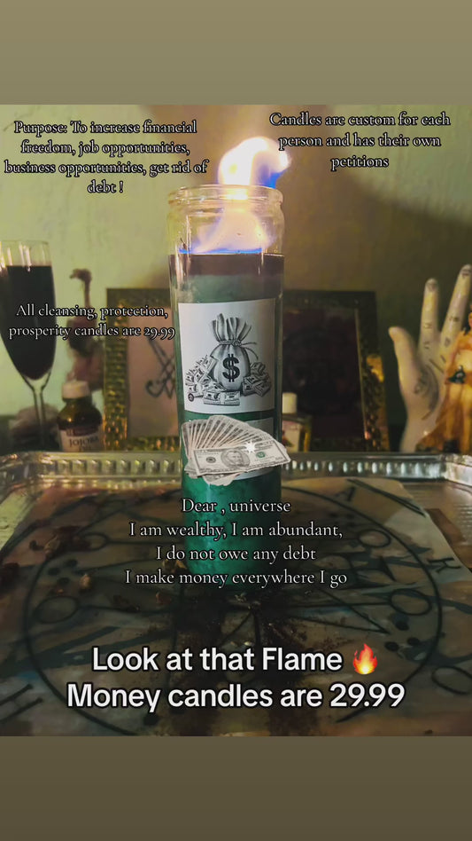Money candle 🕯️ service